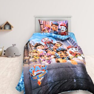 PAW PATROL - Kids Digital Printed Comforter Set 3-Piece
