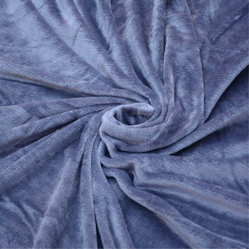SEOLOFOR - Warm Winter Plain Fleece Blankets