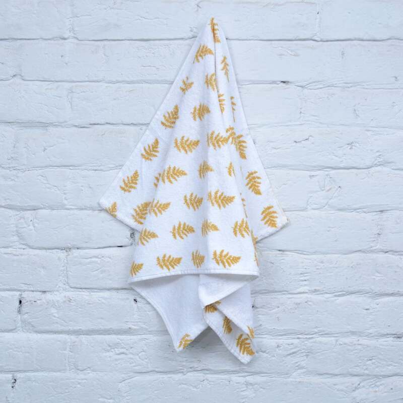 MUSTARD BRANCH - Pure Cotton Luxury Face Towels