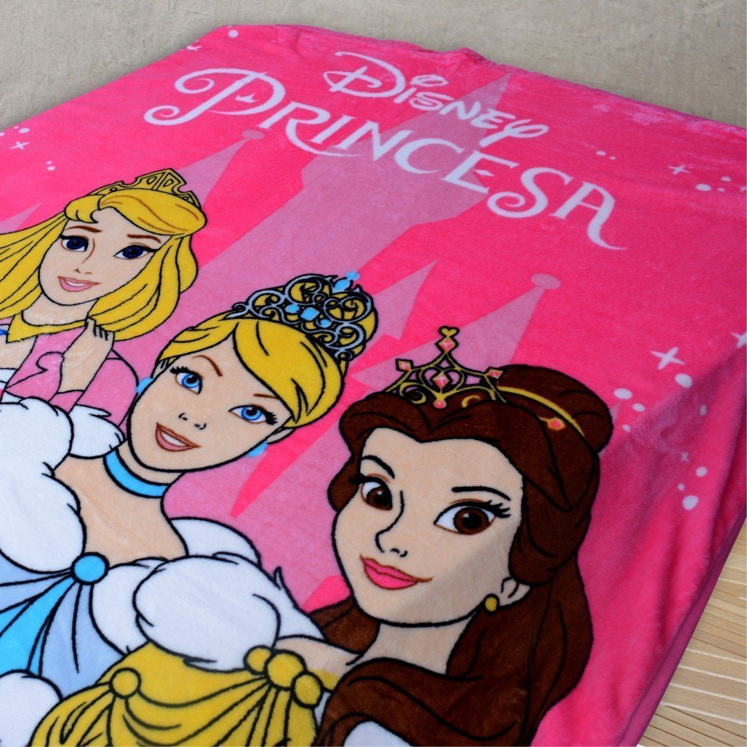 DISNEY PRINCES - Kids Printed Fleece Blankets
