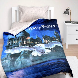 HARRY POTTER - Kids Digital Printed Comforter Set 3-Piece