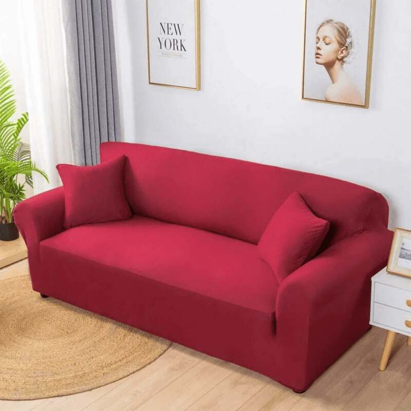 Jersey Cotton Fitted Sofa Cover
