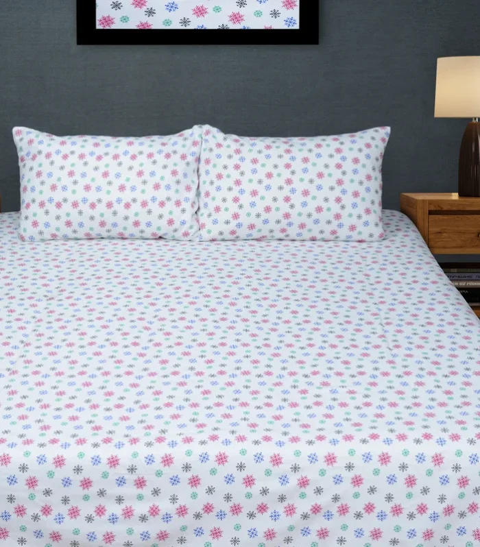 Soft 100% Cotton Winter Flannel Bedsheet