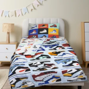 Kids comforter set- Shoe Adventure