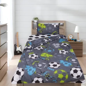 Kids comforter set- football